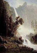 Bridal Veil Falls. Yosemite Albert Bierstadt